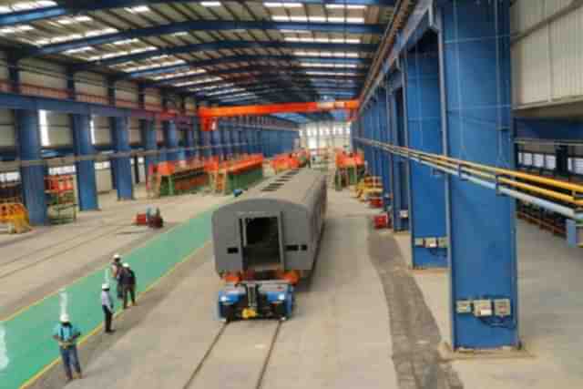 Marathwada Rail Coach Factory at Latur, Maharashtra.