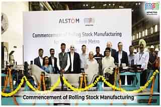 Commencement of rolling stock manufacturing by Alstom