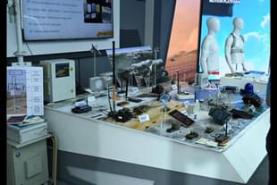 The Vayulink System Displayed at Aero India 2023.
(Image via Twitter/@IAF_MCC).