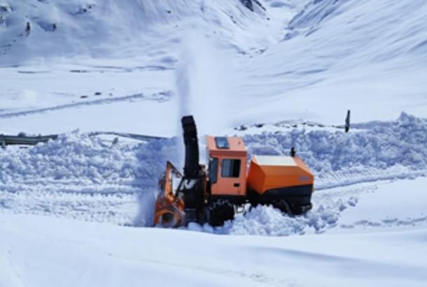 After sustained and relentless efforts, initial connectivity across Zojila Pass was established on 11 March 2023.