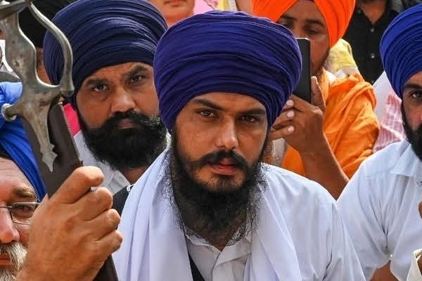 Waris Punjab De leader Amritpal Singh.