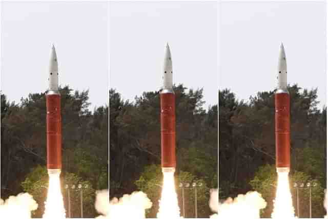 India’s A-SAT missile test. (PIB/Twitter).