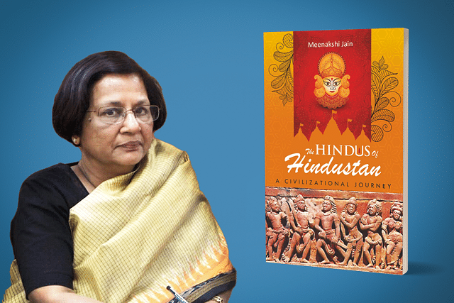 The cover of Meenakshi Jain's 'The Hindus of Hindustan: A Civilizational Journey'.