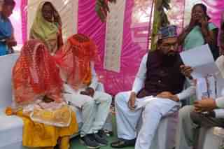Picture of the nikah on 13 March.