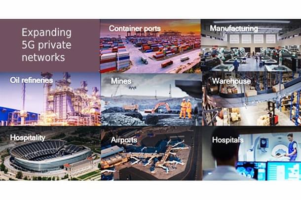 5G private networks are poised to fuel many industry sectors. Image Credit: Qualcomm.