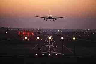 A plane landing at the Chhatrapati Shivaji Maharaj International Airport, Mumbai. (Representative Image) 