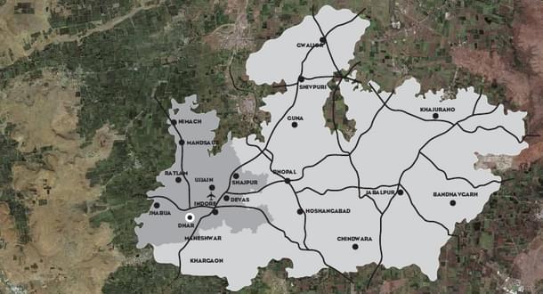 Location of MMLP Indore