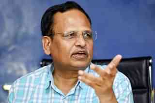 AAP leader Satyendar Jain is being probed by the ED for money laundering.