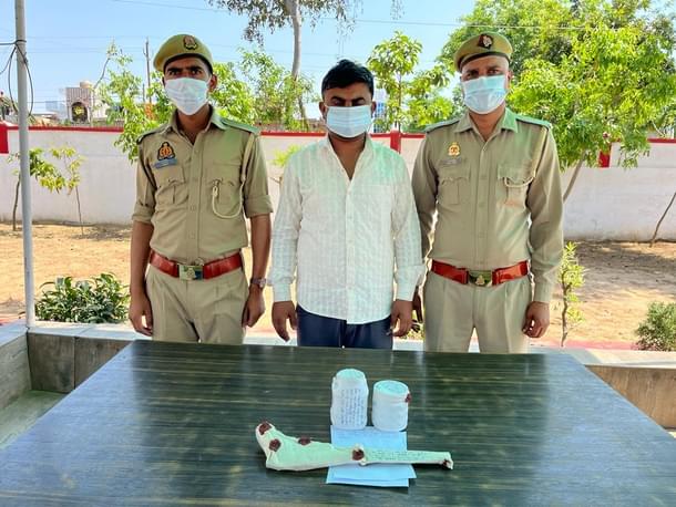 Shahbez after his arrest.