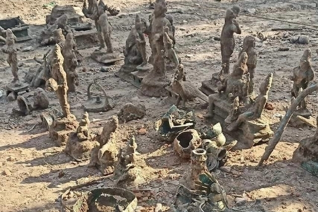 Panchaloka vigrahas.