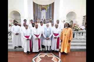 PM Narendra Modi with Church leaders (representative image)