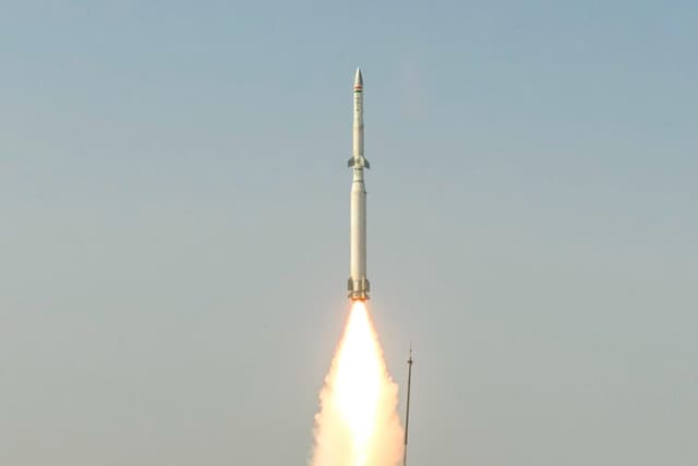 India Demonstrates Capability To Shoot Down Ballistic Missiles From Sea Using EndoAtmospheric