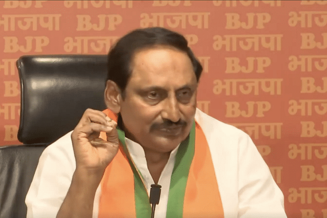 Former Andhra CM Kiran Kumar Reddy (Pic Via Twitter)
