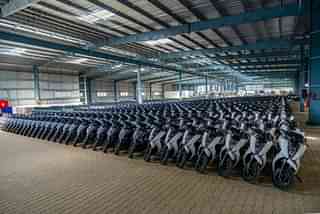 A picture from Ather's EV factory, Hosur. (Picture from Ather)