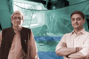 Bibek Debroy (L) and Sanjeev Sanyal.