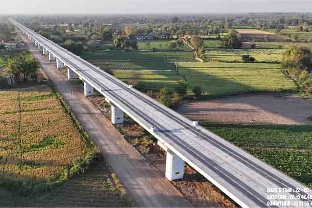 Construction for the Mumbai-Ahmedabad High Speed Rail project