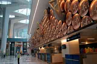 Indira Gandhi International Airport, Delhi.
