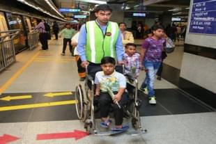 Facilities for Person With Disabilities in Metro (Source: DMRC)