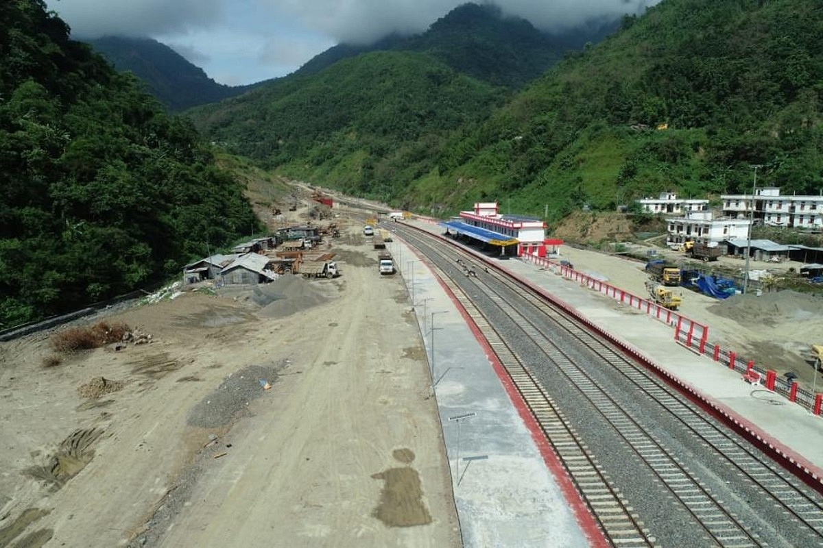 Jiribam-Imphal rail project