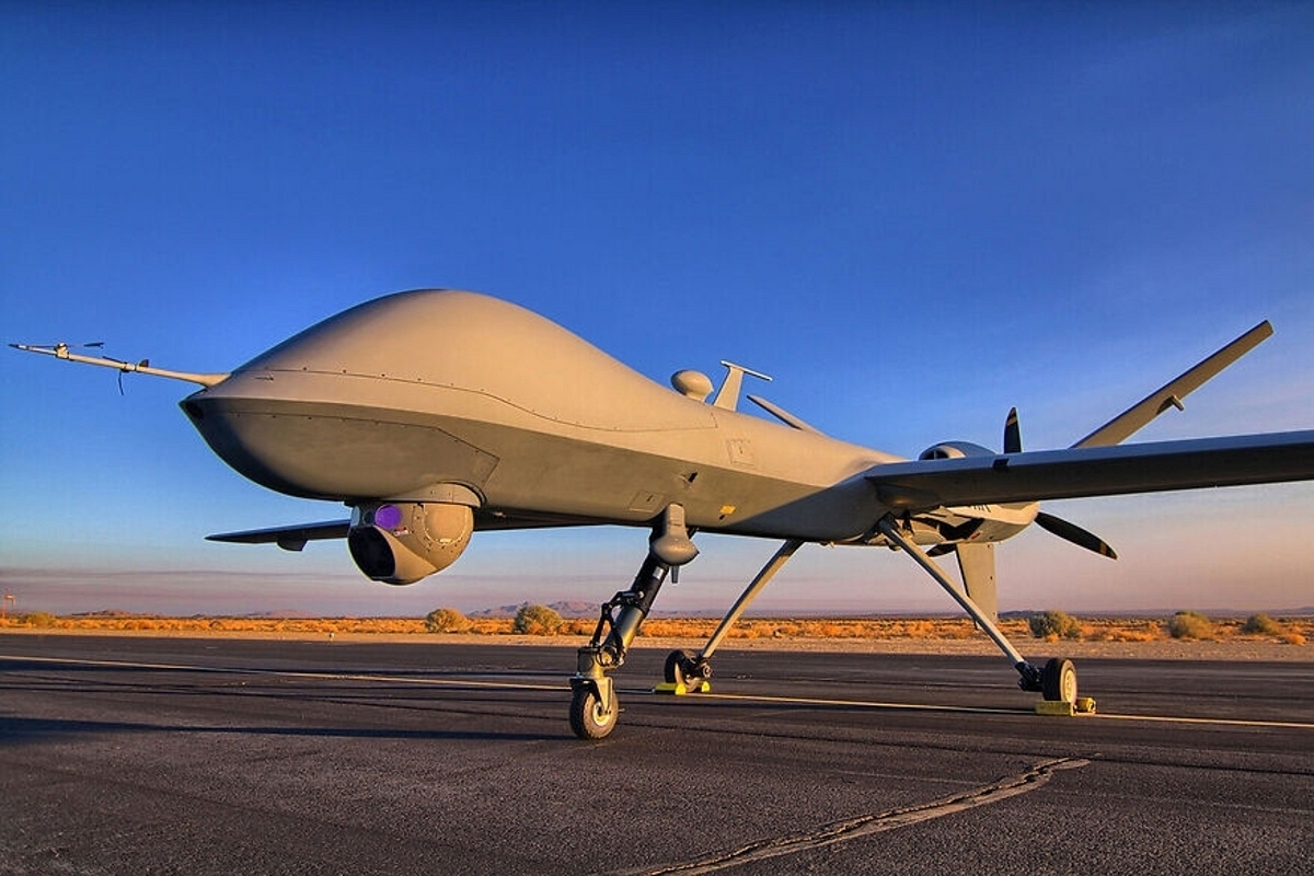 General Atomics Predator B High Altitude Long Endurance (HALE) Drone.