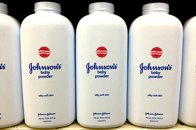 Johnson's baby talc powder. (Photo: Mike Mozart/Flickr)