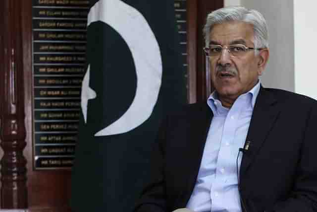 Pakistan’s Defence Minister Khwaja Muhammad Asif.