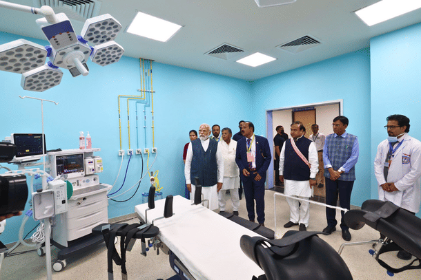 PM Narendra Modi at AIIMS, Guwahati
