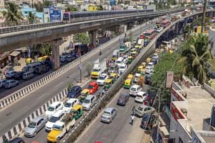 The Bengaluru Metro.