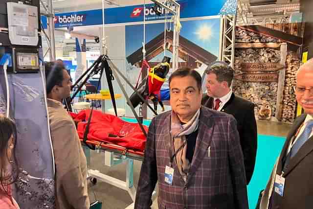 Nitin Gadkari i Austria