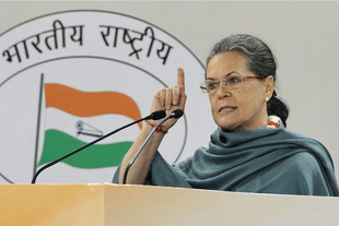 Senior Congress leader Sonia Gandhi.