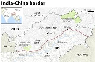 Map of Arunachal Pradesh (Reuters)