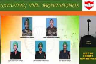 Army soldiers lost in Poonch terror attack