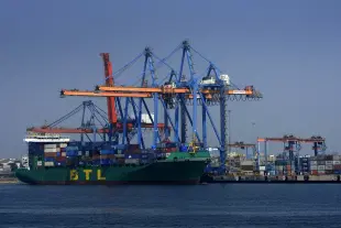 The Sagarmala programme seeks to enhance port-led development in India. (Abhijit Bhatlekar/Mint via Getty Images)