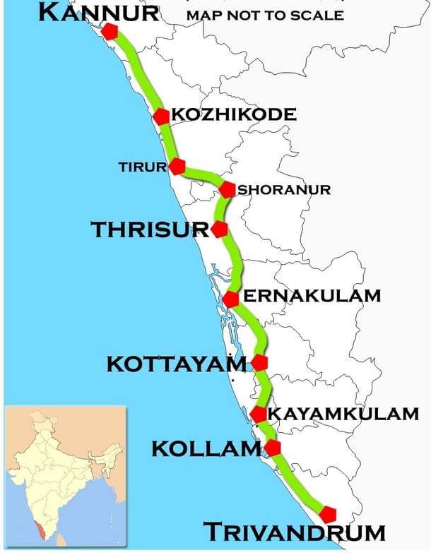 Thiruvananthapuram-Kannur Jan Shatabdi route (Wikipedia).
