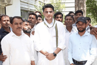 Congress leader Sachin Pilot (Pic Via Twitter)