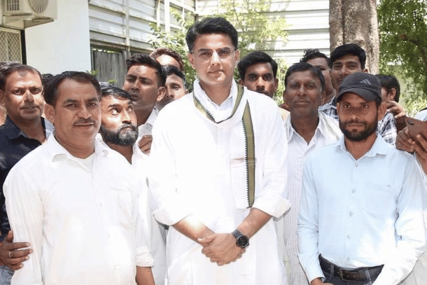 Congress leader Sachin Pilot (Pic Via Twitter)
