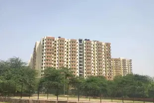 The 3,024 new EWS flats in Kalkaji for slum dwellers of Bhoomiheen Camp.