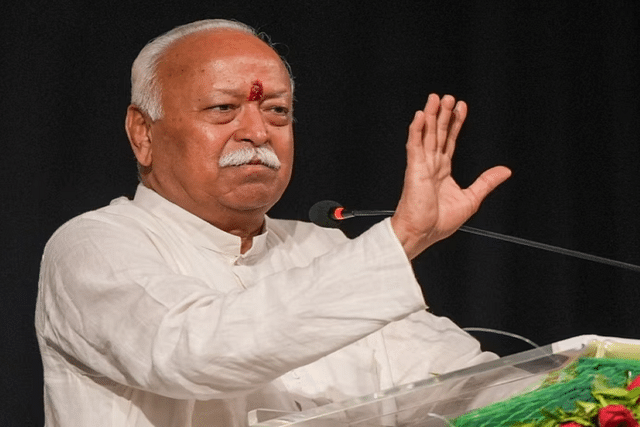 RSS Chief Mohan Bhagwat.