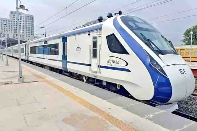 Vande Bharat Express. (Image via Twitter) (Representative image)