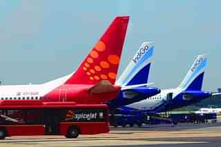 Various airlines parked at Delhi airport. (Representative image).