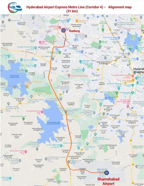 Hyderabad Airport Metro