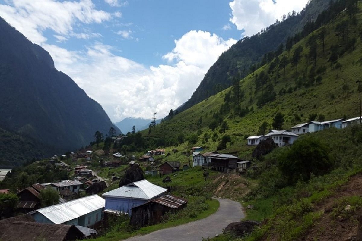 Kibithoo, located at an elevation of 4,281 feet on the right bank of the perennial Lohit river, in Arunachal Pradesh.