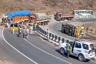 An accident site on a highway. (Representational image via PTI).