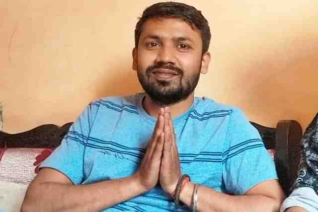 Sachin Panchal at his house this week.