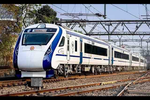 The Vande Bharat Express.