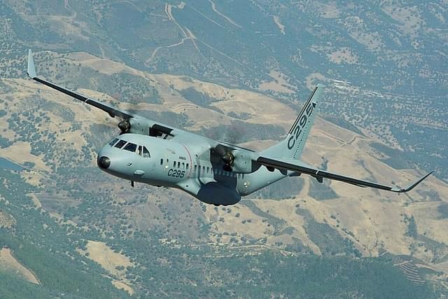 The Airbus C295. (Airbus Defence/Twitter)
