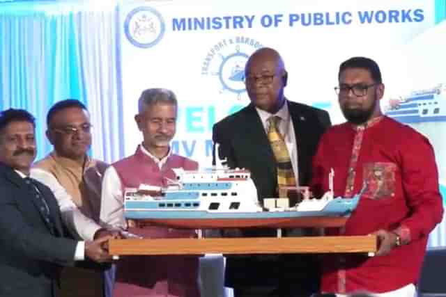 Commissioning of MV 'Ma Lisha' (Image via PSU Connect)