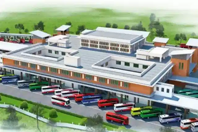 Proposed Kuthambakkam bus terminal. (image via Twitter).