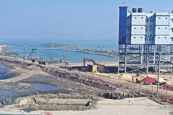 Matarbari deep sea port development.