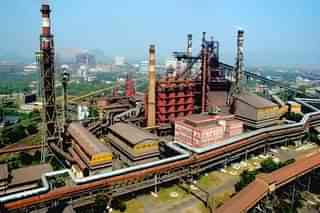 The Visakhapatnam Steel Plant has a capacity of 7.3 million tonnes of steel per year, but only two of three blast furnaces are working, generating a total of five million tonnes. (Twitter)